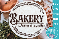 Bakery Round Svg