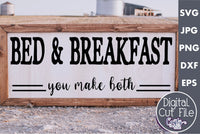 Bed And Breakfast Svg