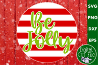 Cute Christmas Round Sign Bundle 1