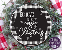 Buffalo Plaid Round Christmas Bundle