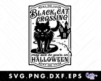 Black Cat Crossing