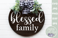 Farmhouse Round Home Sign Bundle #1