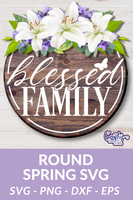 Blessed Family Svg