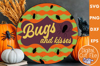 Retro Halloween Svg, Bugs And Kisses