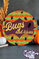 Retro Halloween Svg, Bugs And Kisses