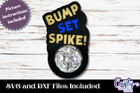 Bump Set Spike Candy Dome File