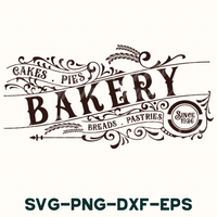 a logo for bakery breads and pastries