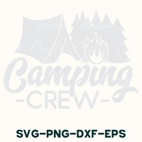 Camping Crew Svg, Camping Svg