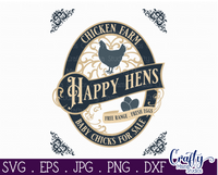 Chicken Farm Svg File