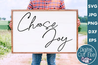 Choose Joy Svg