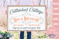 Cottontail Cottage Bed And Breakfast Svg