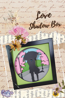 Couple In Love 3D Shadow Box File