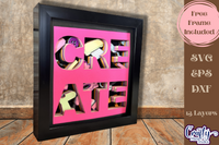 Create 3D Shadow Box File