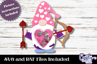 Valentine Gnome Candy Dome Bundle File