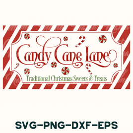 candy cane lane traditional christmas sweets and treats