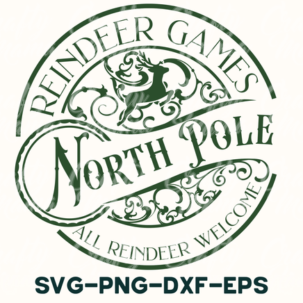 a black and white photo of a north pole logo