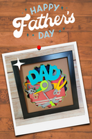 Dad Toolbox 3D Shadow Box File