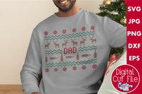 Dad Christmas Ugly Sweater