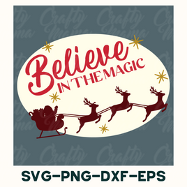 believe in the magic svg - png - dxf - eps