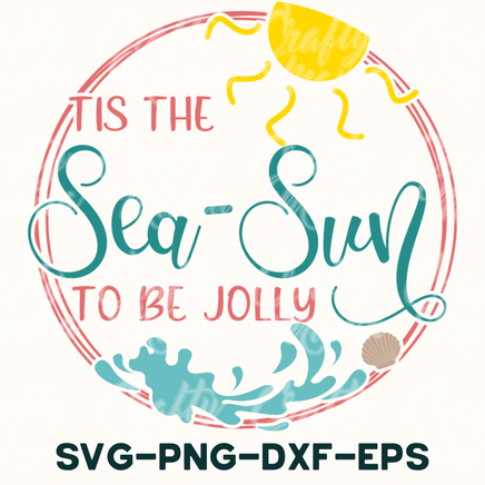 this is the sea - sun to be jolly svg - png - d