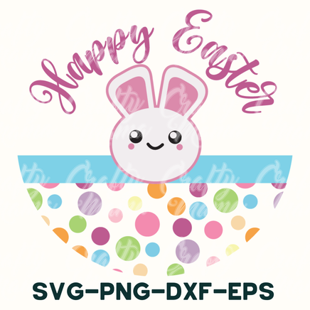 a happy easter svg - png - dxf - eps