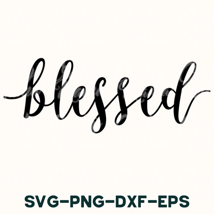 a black and white photo of the word, blessing