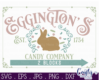 Eggington's Candy Company Svg File