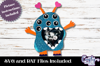 Valentine Monster Candy Dome Bundle File