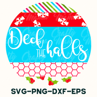 deck the tables svg - png - dxf - eps