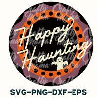 a happy halloween svg - png - dxf - eps