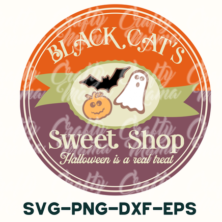 a black cat's sweet shop halloween is real