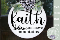 Faith Can Move Mountains Svg