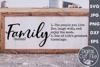 Family Definition Sign Svg