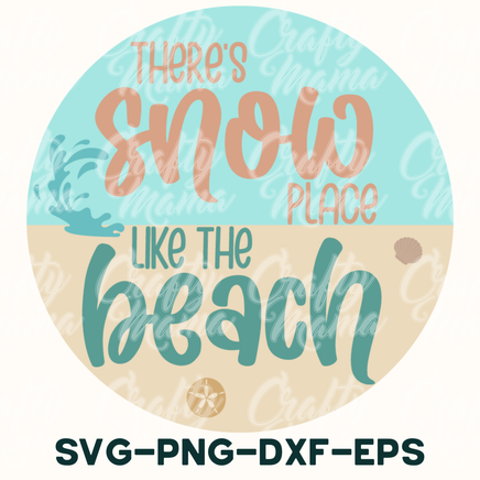 there's a sand place like the beach svg - png - d