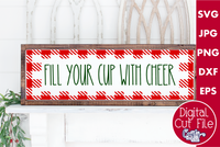 Fill Your Cup With Cheer Kitchen Christmas