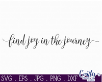 Find Joy In The Journey