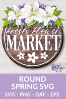 Fresh Flower Market Svg