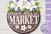 Fresh Flower Market Svg