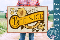 Fresh Honey Farm Sign Svg File