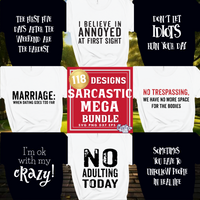 Sarcastic Svg Mega Bundle