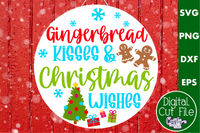 Colorful Christmas Round Sign Bundle #1