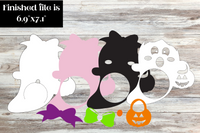 Girl Ghost Halloween Candy Dome File