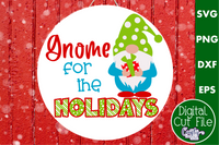 Colorful Christmas Round Sign Bundle #1