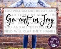 Choose Joy, Isaiah 55 12