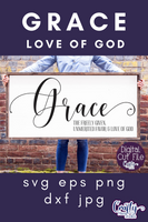 Grace Sign Svg