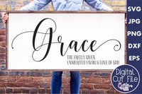 Grace Sign Svg