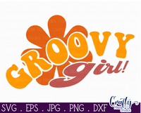 Groovy Girl Svg