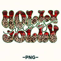 Holly Jolly Retro Christmas Png