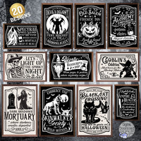 Halloween Sign Bundle #3