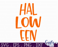 Halloween Round Svg